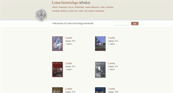 Desktop Screenshot of bok.loten-historielag.org